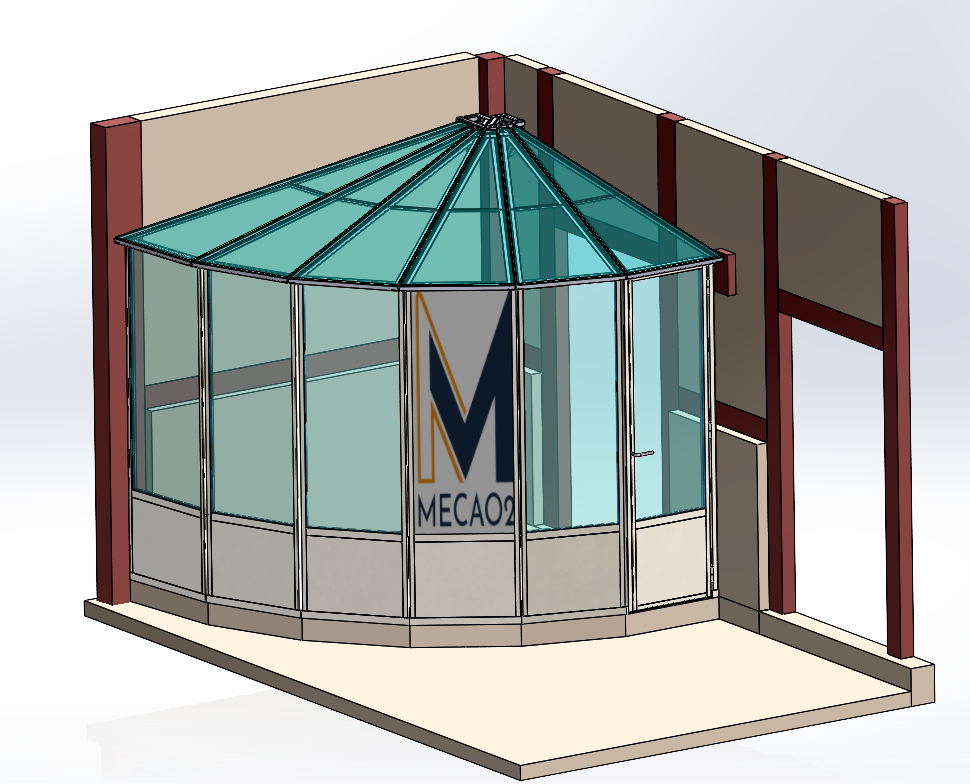 Conception d’une verrière pour une maison en Normandie