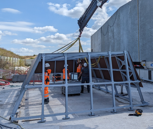 Étude et conception d'une cheminée architectonique pour la ligne 17 de métro - Paris